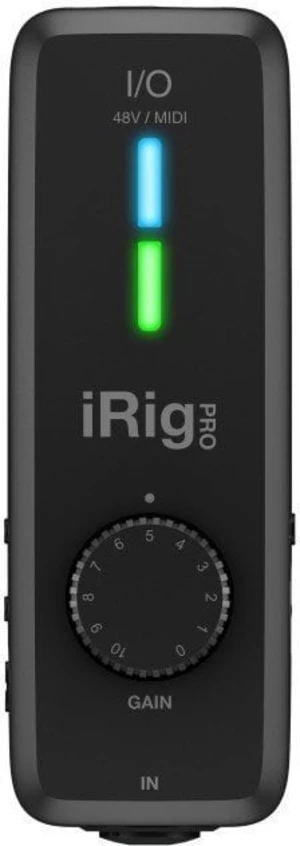 IK Multimedia iRig Pro I/O Amplificador de auriculares de guitarra