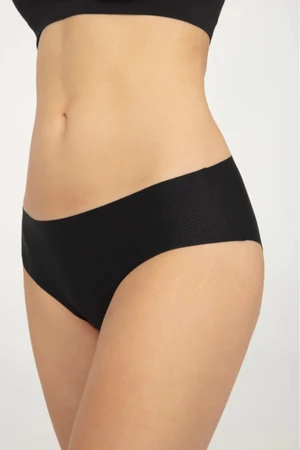 Kalhotky klasické bezešvé Gatta 0041593S - GATBLAC/černá / L GAT2B004