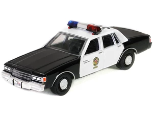 1986 Chevrolet Caprice - Los Angeles Police Department (LAPD) "True Romance" (1993) Movie "Hollywood Series" Release 41 1/64 Diecast Model Car by Gre