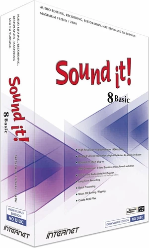 Internet Co. Sound it! 8 Basic (Win) (Digitales Produkt)