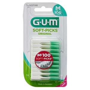 G.U.M Soft-Picks mezizubní kartáček gumový M 100 kusů