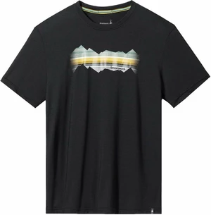 Smartwool Mountain Horizon Graphic Short Sleeve Tee Black L Camiseta