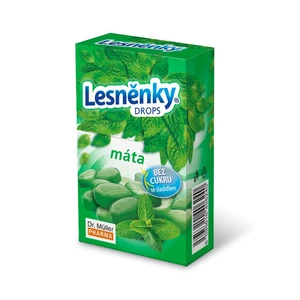Dr. Müller Lesněnky máta bez cukru drops 38 g