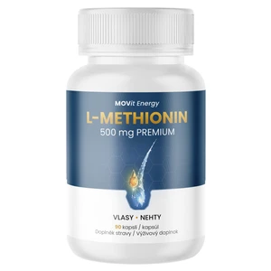 MOVIT ENERGY Methionin PREMIUM 500 mg 90 veganských kapslí