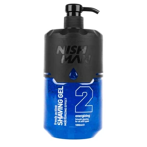Nish Man Priehľadný gél na holenie Nish Man - Energizing (1000 ml)