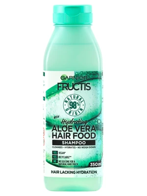 Hydratačný šampón pre normálne a suché vlasy Garnier Fructis Aloe Vera Hair Food - 350 ml + darček zadarmo