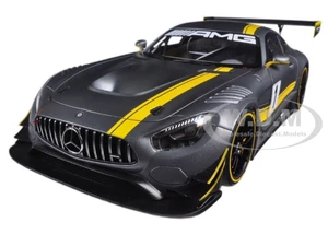 Mercedes AMG GT3 Presentation Car Grey 1 1/18 Model Car by Autoart