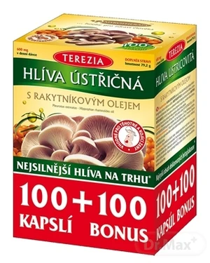 TEREZIA HLIVA USTRICOVITÁ S RAKYTNÍKOVÝM OLEJOM