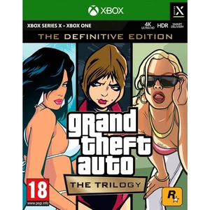 Hra RockStar Xbox One Grand Theft Auto: The Trilogy – The Definitive Edition (5026555365970) hra pre Xbox One • akčná adventúra • anglická verzia • hr