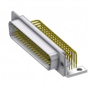 D-SUB zástrčka Deltron Connectors 90 °, pólů 50, pájené, piny, 1 ks