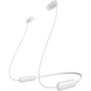 Bluetooth® špuntová sluchátka Sony WI-C200 WIC200W.CE7, bílá