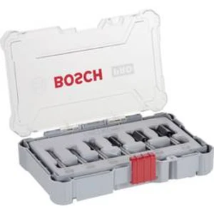 Sada drážkových fréz, 6" dřík, 1/4 ks Bosch Accessories 2607017467