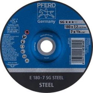 PFERD 62217626 BRUSNÝ KOTOUČ E 180-7 SG STEEL Ø 180 mm 10 ks