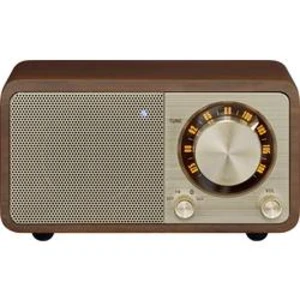 Stolní rádio Sangean WR-7 Genuine Mini, Bluetooth, třešňová