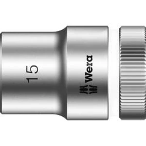 Vložka pro nástrčný klíč Wera 8790 HMC, 15 mm, vnější šestihran, 1/2", chrom-vanadová ocel 05003606001
