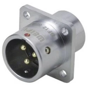 Přírubový konektor Weipu SF1213/P5, Push-Pull, zástrčka vestavná, 5pól., IP67
