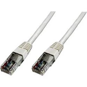 Síťový kabel RJ45 Digitus DK-1511-010/WH, CAT 5e, U/UTP, 1.00 m, bílá