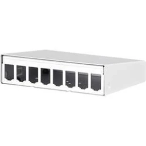 Síťový patch panel Metz Connect 130861-0802-E, 8 portů, nevybavený specifikací, 1 U