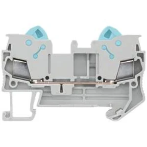Průchodková svorka přípojka IDC Siemens 8WH30000AF00, šedá, 50 ks