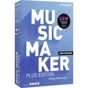 Magix Music Maker Plus Edition (2021) plná verze, 1 licence Windows hudební software