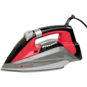 Parní žehlička Singer Dampfbügeleisen STEAMLOGIC 7061, 3100 W, červená, černá