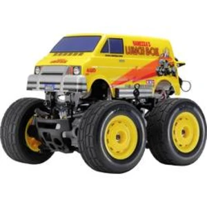 RC model auta monster truck Tamiya Lunch Box Mini, komutátorový, 1:24, 4WD (4x4), stavebnice