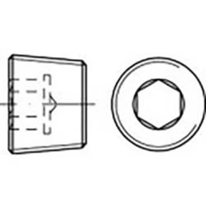 Závěrné šrouby TOOLCRAFT TO-6855789, N/A, M38, ocel, 10 ks