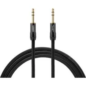Kabel Warm Audio 55-90046 (2), [1x jack zástrčka 6,3 mm - 1x jack zástrčka 6,3 mm], 3.00 m, černá