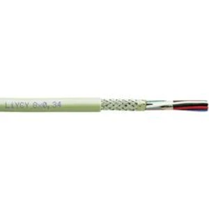 Řídicí kabel Faber Kabel LIYCY (030516), 7,3 mm, 250 V, stíněný, šedá, 1 m