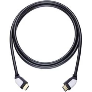 HDMI kabel Oehlbach [1x HDMI zástrčka - 1x HDMI zástrčka] černá 5.10 m