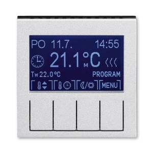 ABB Levit termostat pokojový titanová/kouřová černá 3292H-A10301 70 programovatelný