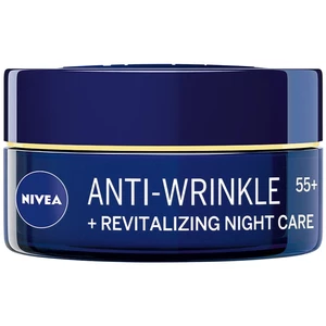 Nivea Revitalizing obnovující noční krém proti vráskám 55+ 50 ml