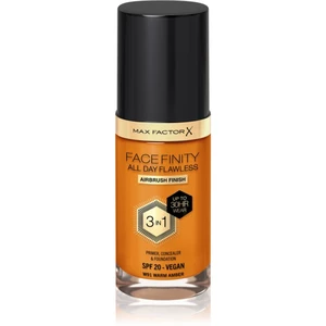 Max Factor Facefinity All Day Flawless dlouhotrvající make-up SPF 20 odstín 91 Warm Amber 30 ml
