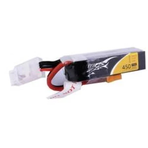 Akupack Li-Pol (modelářství) Tattu TA-75C-450-3S1P-L, 11.1 V, 450 mAh