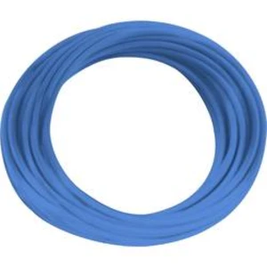 Lanko/ licna BKL Electronic H05V-K, 1 x 0.75 mm², vnější Ø 2.30 mm, modrá, 10 m
