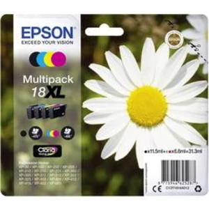 Epson Ink T1816 18XL originál kombinované balení černá, azurová, purppurová, žlutá C13T18164012