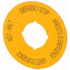 Štítek s popisem Eaton M22-XAK11 121085, (Ø x v) 90 mm x 90 mm, žlutá, 1 ks