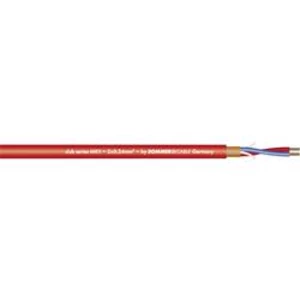 Mikrofonový kabel Sommer Cable 200-0053, 2 x 0.34 mm², červená, metrové zboží
