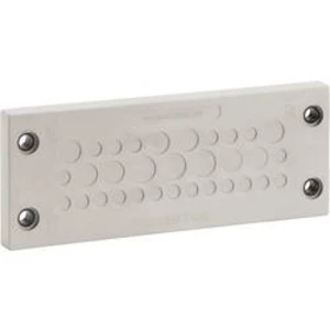 Kabelová průchodková lišta Icotek KEL-DPZ 24|15 (43720), IP65, 147 x 58 mm, šedá/černá
