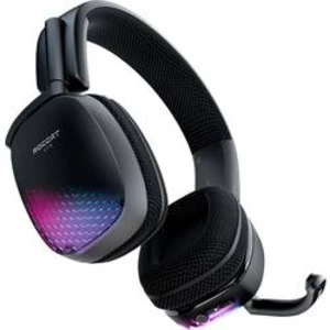 Roccat SYN Pro Air herní headset bez kabelu, stereo přes uši, s USB, s Bluetooth, černá