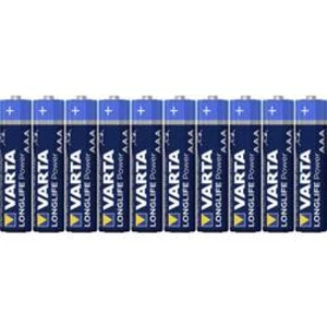 Alkalická baterie Varta High Energy, typ AAA, sada 10 ks