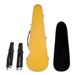 NAOMI 4/4 Full Size Bright Light Round Triangle Violin Case