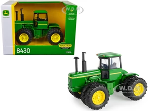 John Deere 8430 Tractor Green with Dual Wheels "Replica Play" 1/32 Diecast Model by ERTL TOMY