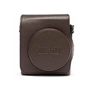 INSTAX FUJIFILM Hnědý kožený obal na Instax Mini 90