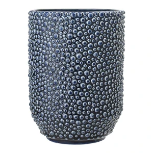 Modrá kameninová váza Bloomingville Vase