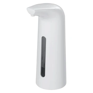 Biely automatický dávkovač mydla alebo dezinfekcie Wenko Larino, 400 ml