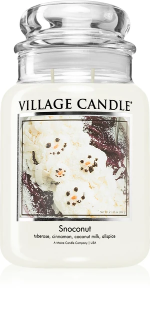 Village Candle Vonná sviečka v skle - Snoconut - Kokosy na snehu, veľká