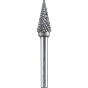 Alpen 783606106100 frézovacie kolík tvrdokov kužeľ  Dĺžka 50 mm Vonkajší Ø 6 mm  Ø hriadeľa 6 mm