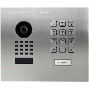 DoorBird 423867598 domové IP / video telefón LAN vonkajšia jednotka  #####Edelstahl V2A (gebürstet)