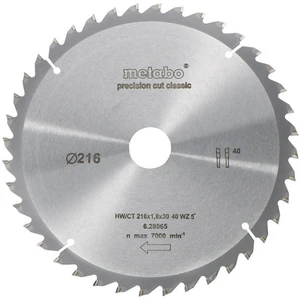 Metabo  628065000 pílový kotúč 216 mm  1 ks